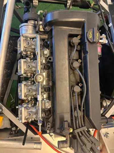 Lotus Super Seven Westfield — Kit car légendaire, châssis sport pur — Armaturenbrett