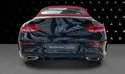 Mercedes-Benz C 180 Cabriolet AMG Line — Élégance décapotable, 45 000 km seulement — tableau de bord