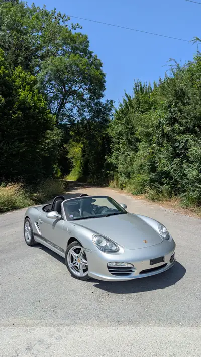 Porsche 718 Boxster 987 Phase 2 — Roadster mythique, 255 ch et boîte manuelle — Seitenansicht