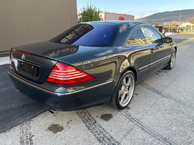 Mercedes-Benz CL 600 V12 Bi-Turbo — Coupé Grand Tourisme légendaire, 500 ch — tableau de bord