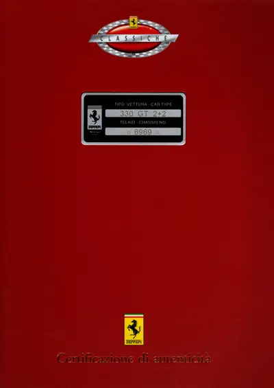 Ferrari 330 GT 2+2 — Chef-d'œuvre des années 1960, 300 ch et seulement 56'000 km — Miniatur 23