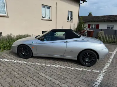 Alfa Romeo Spider Busso 3.2 24V — Cabriolet de légende avec moteur V6 rare — dettaglio
