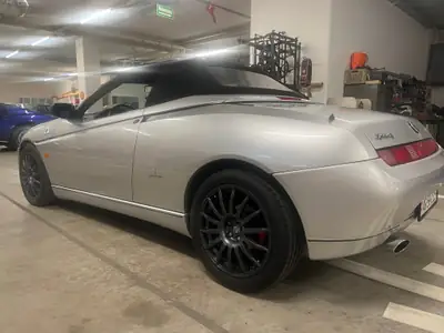 Alfa Romeo Spider Busso 3.2 24V — Cabriolet de légende avec moteur V6 rare — cruscotto