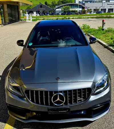 Mercedes-Benz C 63 S AMG — Break haute performance, 510 ch, garantie constructeur — fianco