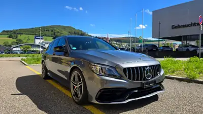 Mercedes-Benz C 63 S AMG — Break haute performance, 510 ch, garantie constructeur — vista esterna