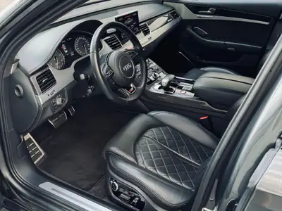 Audi S8 4.0 TFSI V8 quattro — Berline de prestige 520 ch, sans accident — Miniatura 9