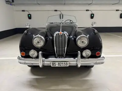 Jaguar XK140 OTS SE 1954 — Cabriolet britannique légendaire, Matching Numbers — Außenansicht