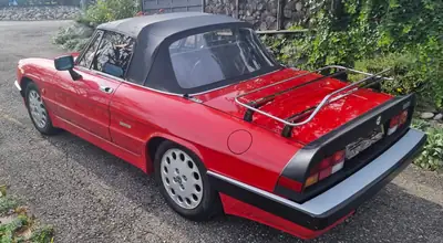 Alfa Romeo Spider 2.0 Aerodinamica 1989 — Cabriolet mythique, état d'origine exceptionnel — Detail