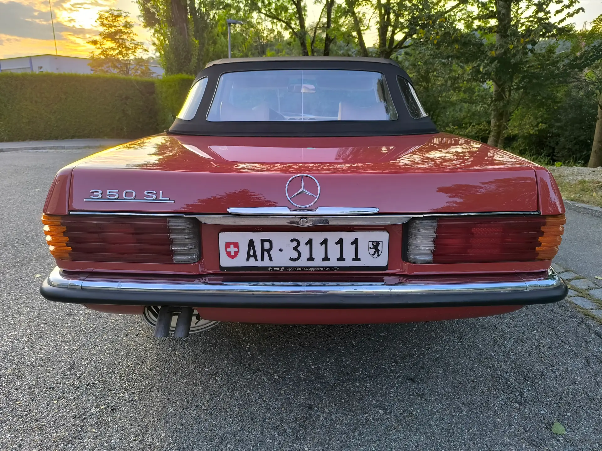 Mercedes-Benz SL 1973 occasion Herisau — 4