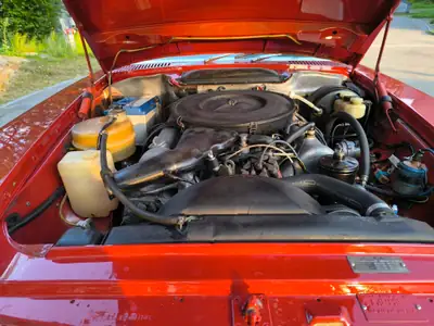 Mercedes-Benz SL 350 Cabrio 1973 — Chef-d'œuvre restauré, homologation véhicule ancien — Miniature 9