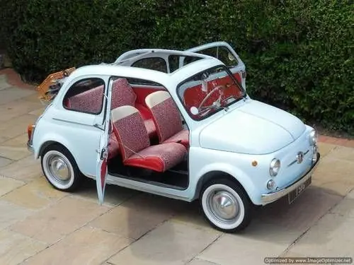 Fiat 500 D Vétéran 1962 — Cabriolet légendaire, état impeccable, 950 km