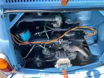Fiat 500 D Vétéran 1962 — Cabriolet légendaire, état impeccable, 950 km — Miniatur 7