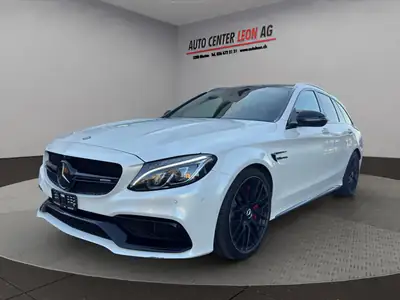 Mercedes-Benz C 63 S AMG Speedshift — Break haute performance, 510 ch et équipements premium — side view