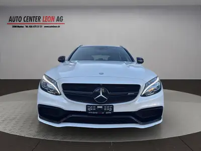 Mercedes-Benz C 63 S AMG Speedshift — Break haute performance, 510 ch et équipements premium — exterior view