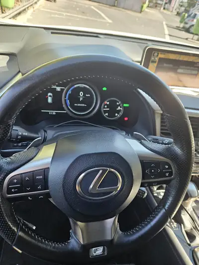 Lexus RX 450h Diamond F-Sport AWD — SUV hybride premium, 224 000 km — Heckansicht