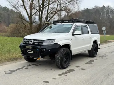 VW Amarok 4Motion — Pick-up offroad premium avec upgrades techniques exclusifs — Seitenansicht