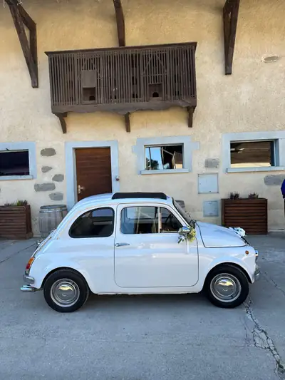 Fiat 500 Vétéran 1970 — Icône automobile vintage, faible kilométrage — arrière