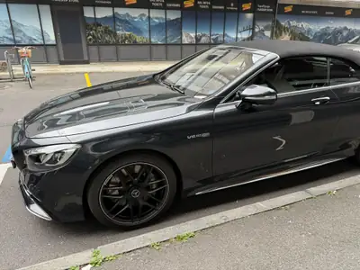Mercedes-Benz S 63 AMG Cabriolet 4Matic — 612 ch, décapotable de prestige, 27'000 km — intérieur