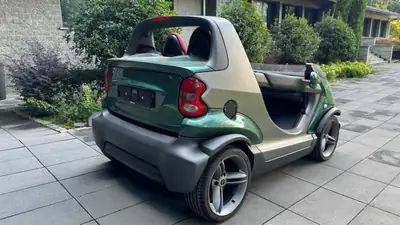 Smart Fortwo Crossblade 2004 — Cabriolet iconique, seulement 14'018 km — arrière
