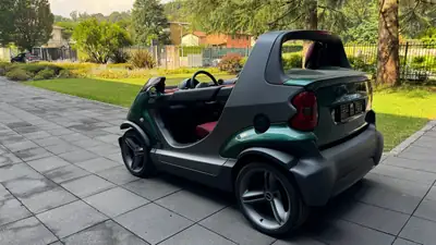 Smart Fortwo Crossblade 2004 — Cabriolet iconique, seulement 14'018 km — intérieur