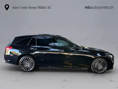 Mercedes-Benz C 220 d Swiss Star AMG Line 4matic Kombi — Diesel hybride, 11'000 km, design premium — détail
