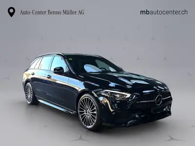 Mercedes-Benz C 220 d Swiss Star AMG Line 4matic Kombi — Diesel hybride, 11'000 km, design premium — Miniature 7