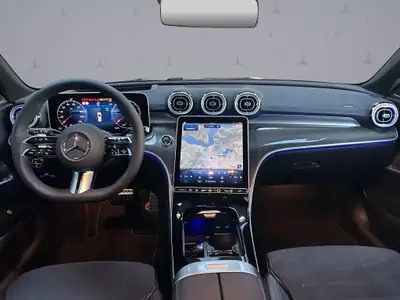 Mercedes-Benz C 220 d Swiss Star AMG Line 4matic Kombi — Diesel hybride, 11'000 km, design premium — Miniature 13