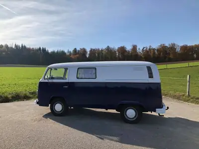 VW T2 1978 — Légendaire Wohnmobil, 60'000 km d'authenticité — Miniatura 7