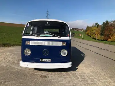 VW T2 1978 — Légendaire Wohnmobil, 60'000 km d'authenticité — Miniatura 8