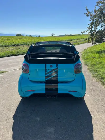 SMART Fortwo Brabus Ultimate 125 Édition limitée — Cabriolet turquoise, 1 of 125, 45'000 km — détail