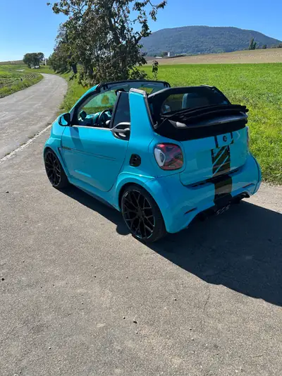 SMART Fortwo Brabus Ultimate 125 Édition limitée — Cabriolet turquoise, 1 of 125, 45'000 km — Miniature 7