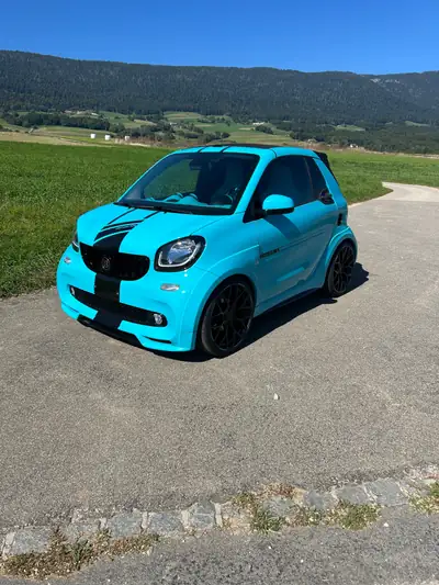 SMART Fortwo Brabus Ultimate 125 Édition limitée — Cabriolet turquoise, 1 of 125, 45'000 km — Miniature 8