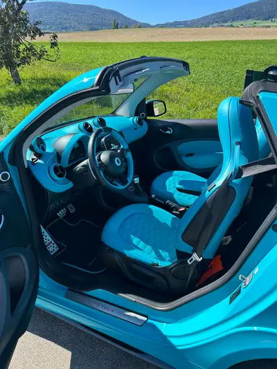 SMART Fortwo Brabus Ultimate 125 Édition limitée — Cabriolet turquoise, 1 of 125, 45'000 km — Miniature 11