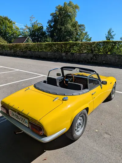 Lotus Elan SE 1969 — Icône britannique, 120 ch et pur plaisir de conduite — vista posteriore