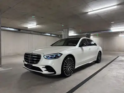 Mercedes-Benz S 580 L 4MATIC — Limousine de luxe hybride, 90'000 km, sans sinistre — vista esterna