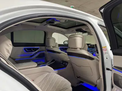Mercedes-Benz S 580 L 4MATIC — Limousine de luxe hybride, 90'000 km, sans sinistre — Miniatura 12
