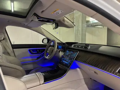 Mercedes-Benz S 580 L 4MATIC — Limousine de luxe hybride, 90'000 km, sans sinistre — Miniatura 10