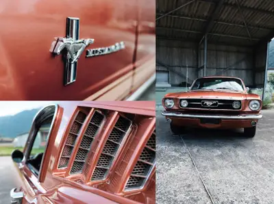 Ford Mustang Fastback 1966 — Légende V8 restaurée, icône des années 60 — Innenraum