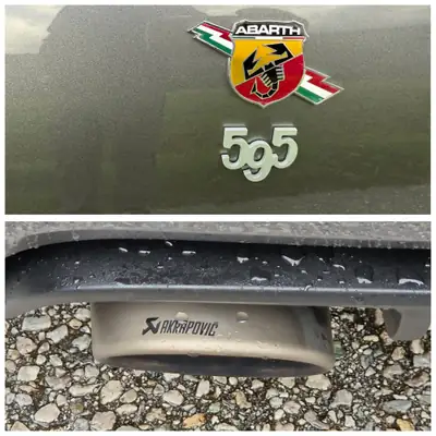 Fiat 500 Abarth 595 Turbo — Sportive compacte mythique, échappement Akrapovic — Miniatura 10
