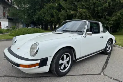 Porsche 911 Targa 2.7 S 1974 — Chef-d'œuvre vintage, toiture rétractable iconique — Außenansicht
