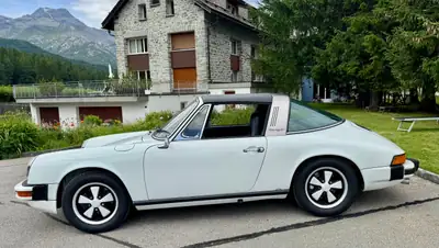 Porsche 911 Targa 2.7 S 1974 — Chef-d'œuvre vintage, toiture rétractable iconique — Innenraum