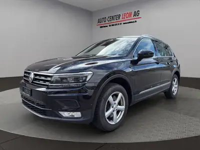 VW Tiguan 2.0 TSI Sound 4Motion — SUV polyvalent, 4x4 intégral et équipements premium — side view