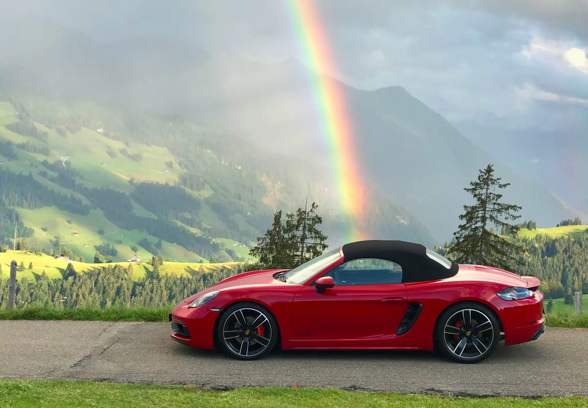 Porsche 718 Boxster GTS 2.5 — Roadster sportif haute performance, seulement 18'500 km — Außenansicht