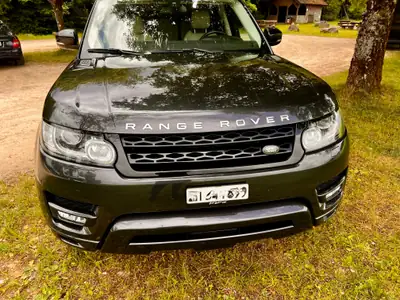 Land Rover Range Rover Sport 5.0 V8 SC — 510 ch, prestige et performance — vue extérieure