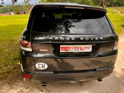 Land Rover Range Rover Sport 5.0 V8 SC — 510 ch, prestige et performance — côté