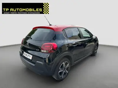 Citroën C3 1.2i PureTech Feel EAT — Citadine fiable, première main, garantie 12 mois — intérieur