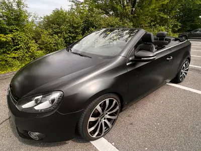 VW Golf Cabrio 2.0 TDI — Cabriolet diesel performant, 131'000 km, toit ouvert toute saison — Detail