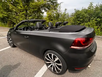 VW Golf Cabrio 2.0 TDI — Cabriolet diesel performant, 131'000 km, toit ouvert toute saison — Miniatur 7