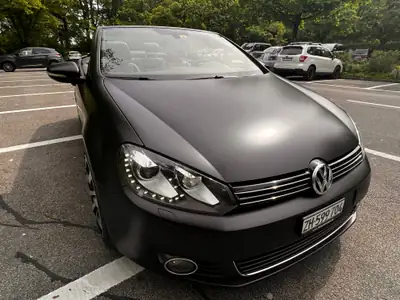 VW Golf Cabrio 2.0 TDI — Cabriolet diesel performant, 131'000 km, toit ouvert toute saison — Miniatur 9