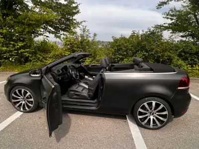VW Golf Cabrio 2.0 TDI — Cabriolet diesel performant, 131'000 km, toit ouvert toute saison — Miniatur 14
